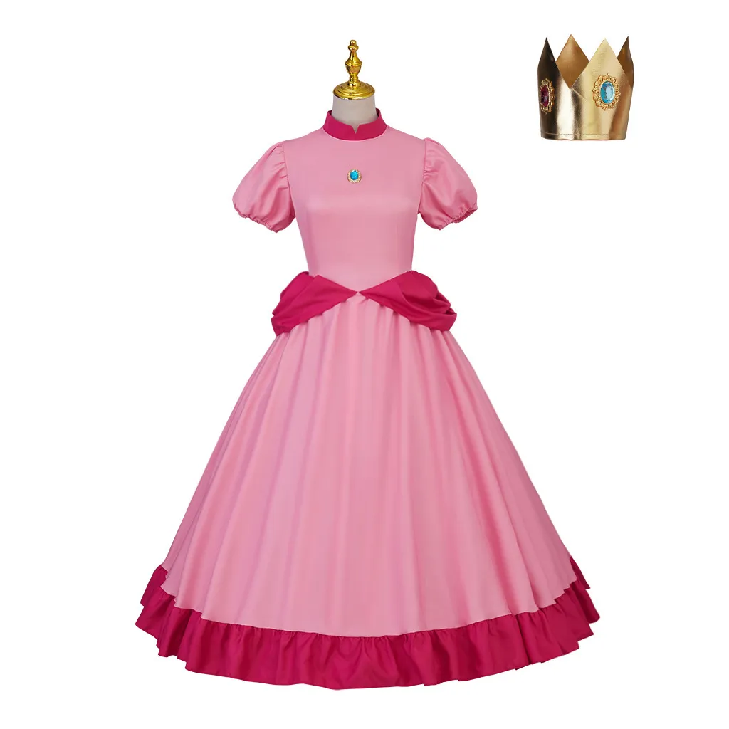 long prom pink dress Georgie Pink Ruffle Prom Dress - US 16 main image 1