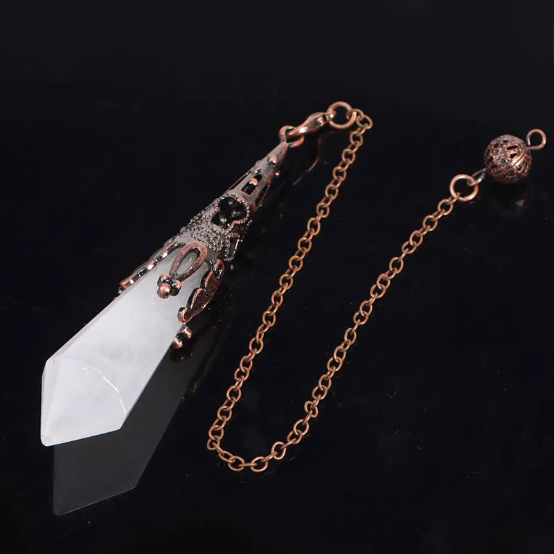 Pendulum Rocks Rock Crystal Pendulum Real Natural Stone Pendant... From Ycbest, $10.67 ...