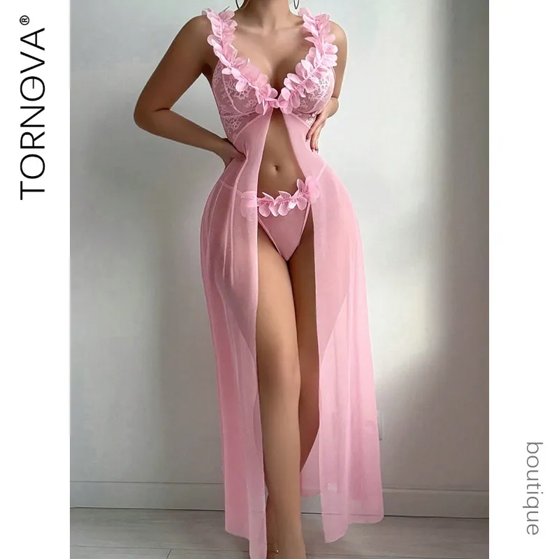 intimate dress for ladies elegant black lace slip nightgown women spaghetti strap