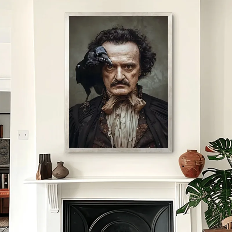 Gothic Styles Edgar Allan Poe Poster Victorian Raven... From ...