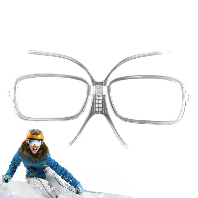 Ski Goggle Insert Adjustable Optical Adapter with Flexible Inner Frame ...