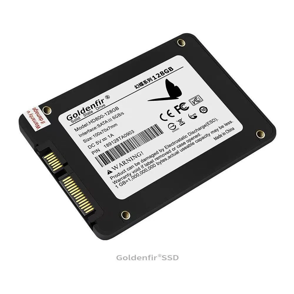 内蔵型SSD Goldenfir 2TB SSD SSD 2.5 Katı Hal Sürücüsü: 120GB SSD, 128GB 1 TB, Yi TL1,205.24