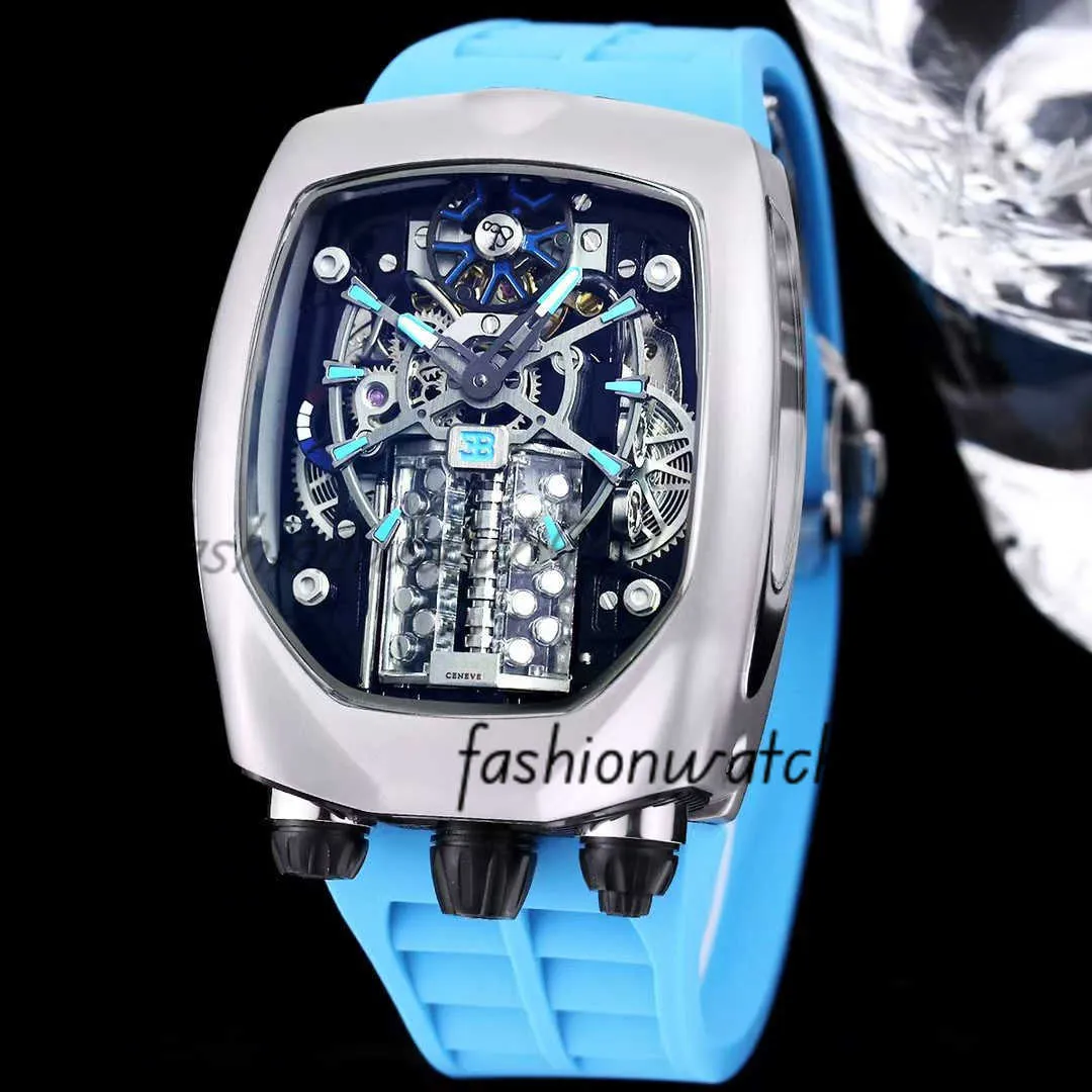 Bugatti Chiron Tourbillon W16 Engine Mens Automatic... From ...