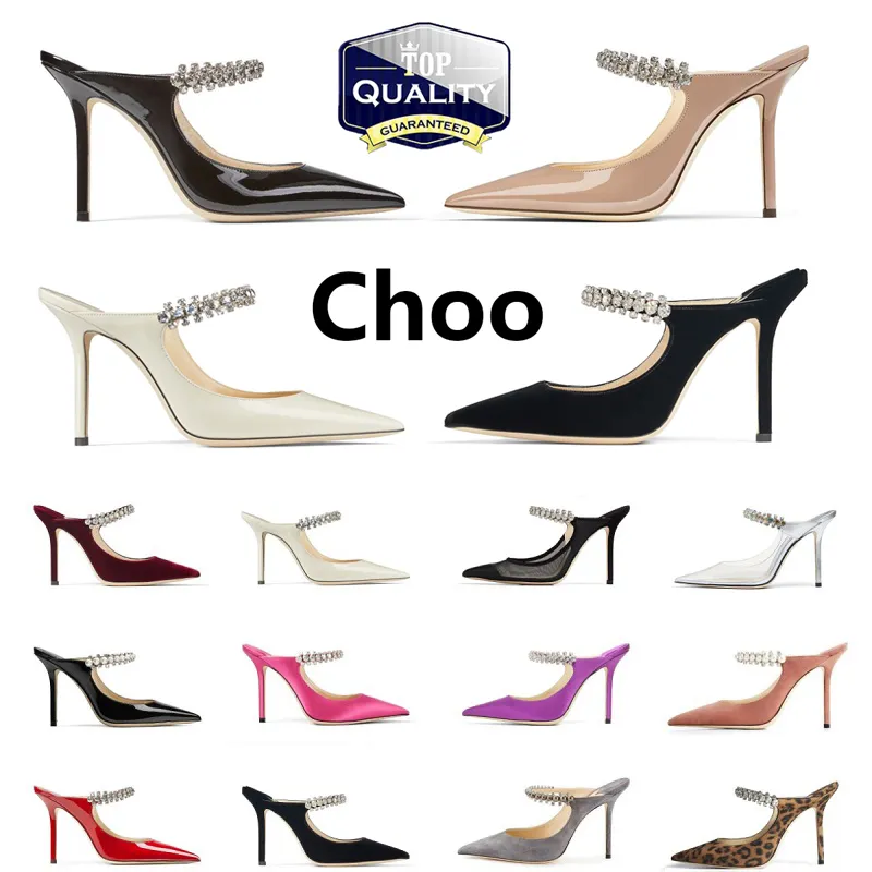 Groß sparen beim Kauf von Kristallgurt Heels High Heels Choos Dress Shoes  Designer Lady Crystal Pearl Pointed Toe Ankle Strap London Evening Holiday 