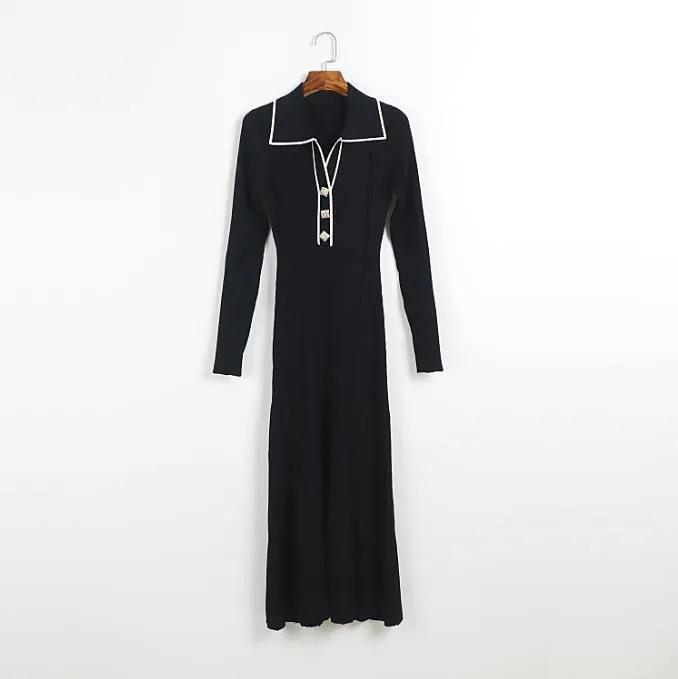 chinese dress ladies SCOMCHIC Women's Plus Size Long Sleeve Wrap V Neck Tie Waist A Line Mini Dress  Black at Amazon Women's Clothing store