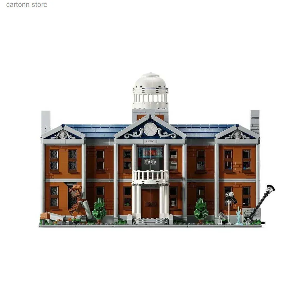 Wooden Modular Model Building Blocks City Architecture Streetview Set ...