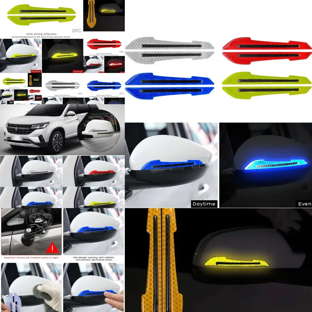 Warning Mirror Sticker Reflective Car Stickers: Collision Avoidance Warning... From Autotool ...