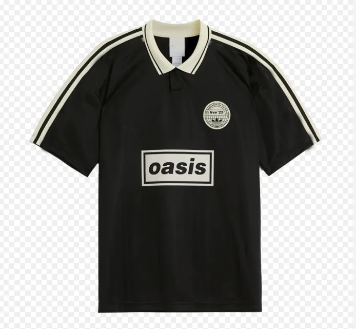 Oasis Live'25 Football Shirt Mサイズ Oasis Tour 25/26 Jacquard Jersey Soccer Maillot De Foot