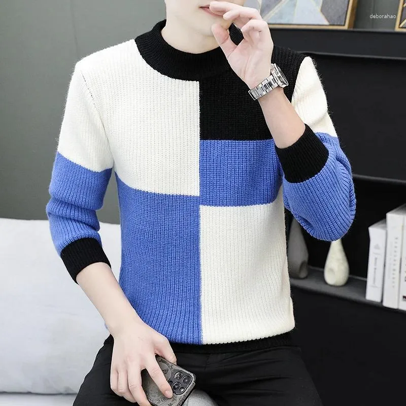 Y's for men タートルネックセーター 青 Y's for men タートルネックセーター 青