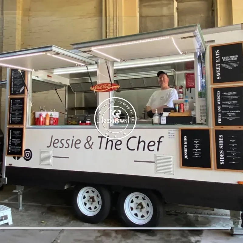 Concession Trailer Mobile Food Truck With Full... From Foodtruck ...