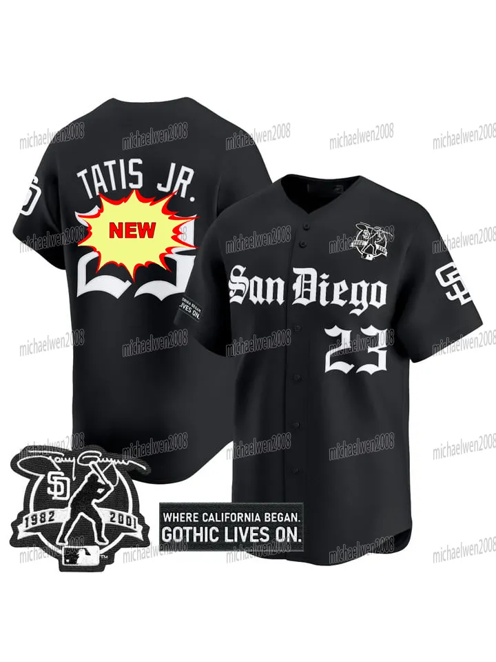 Padres 2025 GOTHIC EDITION JERSEY Fernando Tatis Jackson