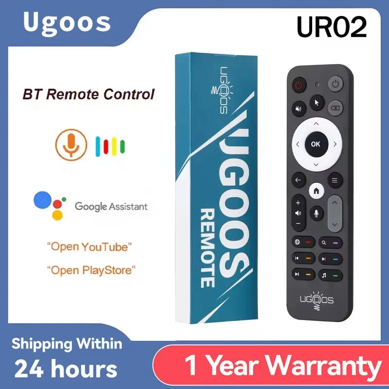 Remote Control Ugoos X3 Pro Tv Box Original UGOOS UR02 BT Voice