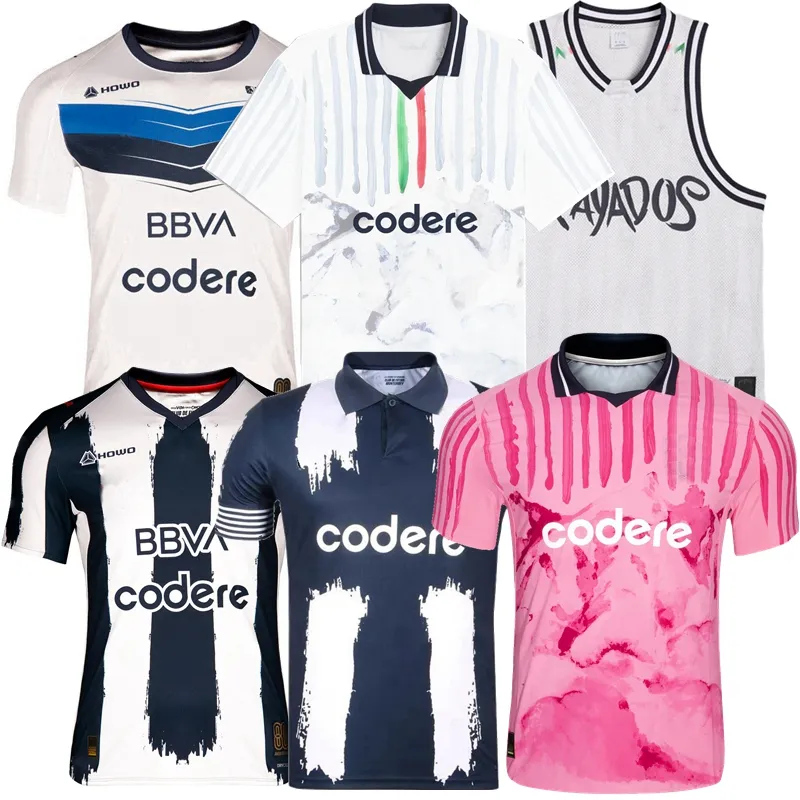 CF Monterrey Jersey Retro Futbol Style Sergio Ramos 2026 Mens