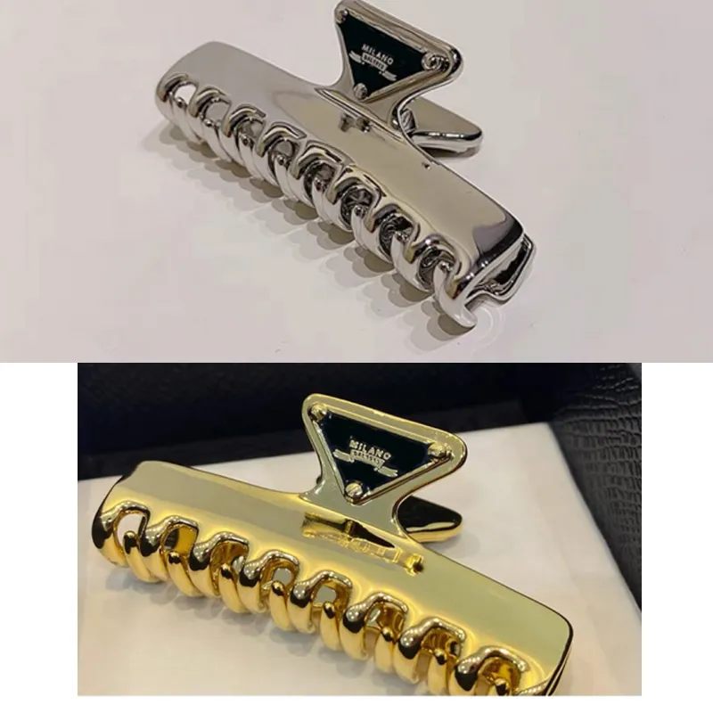 Cute Letter Hair Claws   Silver &amp; Gold Metal Hair... 