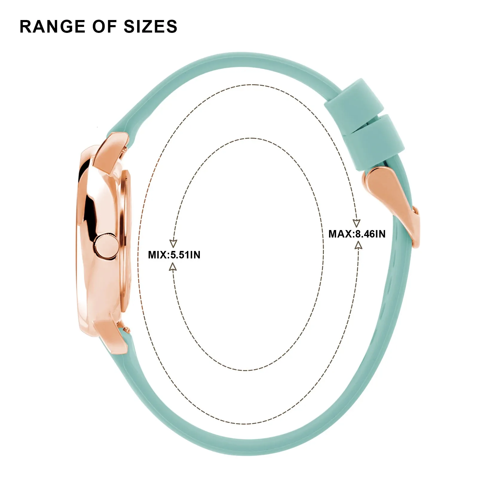 Waterproof Nurse Watch for Medical Professionals & Students - Luminous Easy Read Waterproof Nurse Watch for Medical, Military Time Luminouse  main image 2