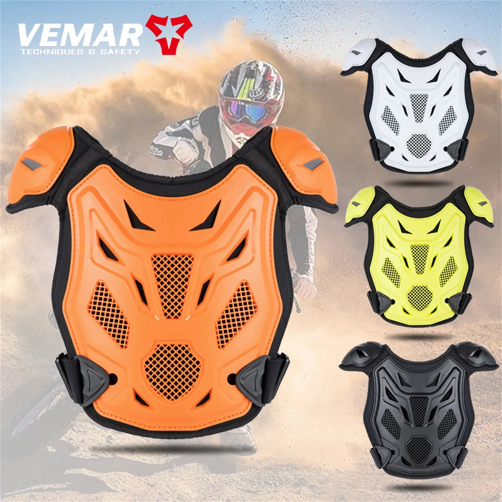 250716 Kids Motorcycle Riding Body Armor Vest ... From Bao05, $42.84 ...