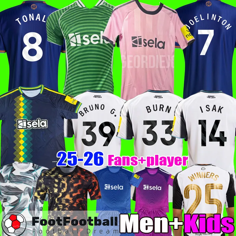 2025 Winners S 4XL Soccer Kits 22 23 Featuring Isak, Bruno G