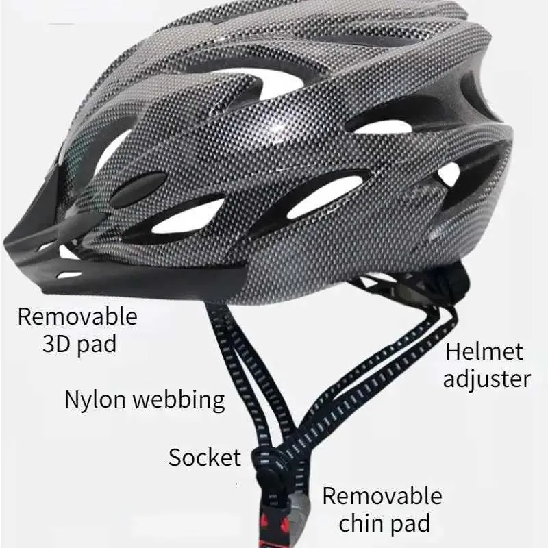Casque Vélo Casque De Vélo Adulte Pour Vtt Et Cyclisme Sur Route En Montagne - J-790[E6171] - Blanc - Sport Casque Vélo Route Homme - 11