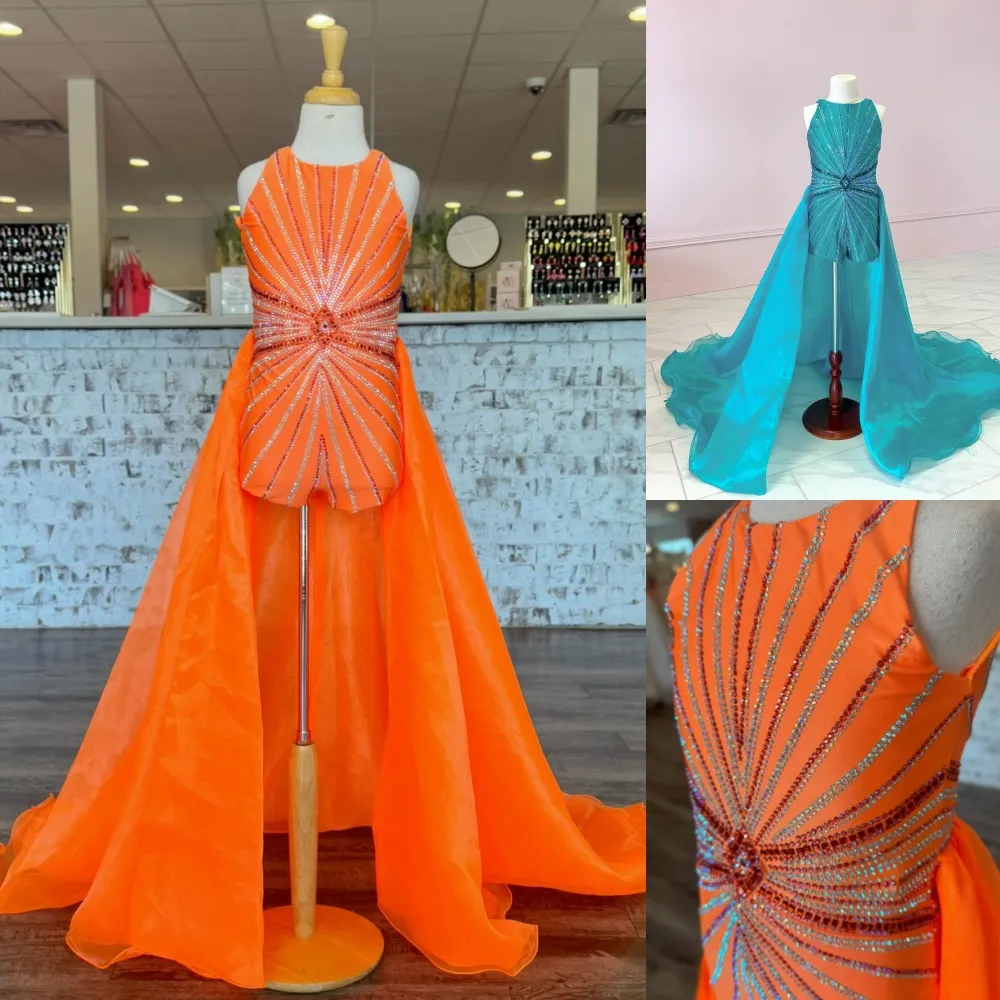 orange prom dresses under 100 A Line Long Orange Appliques Sweetheart Prom Dresses