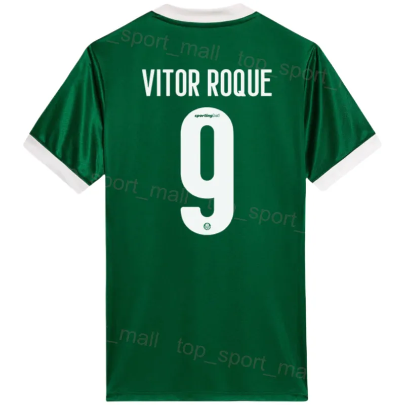 Club Soccer Palmeiras 9 Vitor Roque Jersey 25/26 Mans From