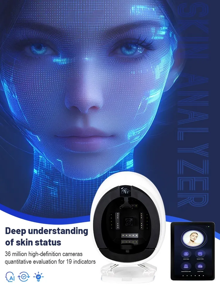 Face Skin Scanner Magic Face 3D AI Face Skin Diagnostics Analyzer ... From Taixl04 ...
