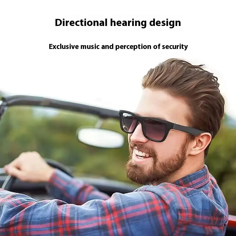Custom E10 Wireless Audio Cycling Sunglasses Voice Assistant Navigation BT Call Music Sports Smart Glasses_voghion.com