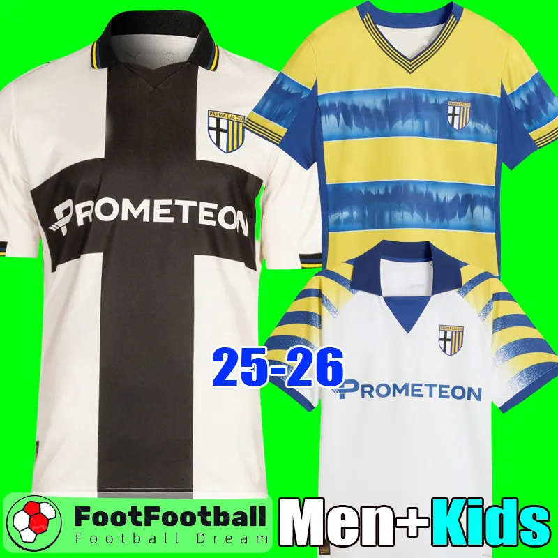 S 4XL 25 26 Parma Soccer Jerseys 2025 2026 Football Shirt - Main Image