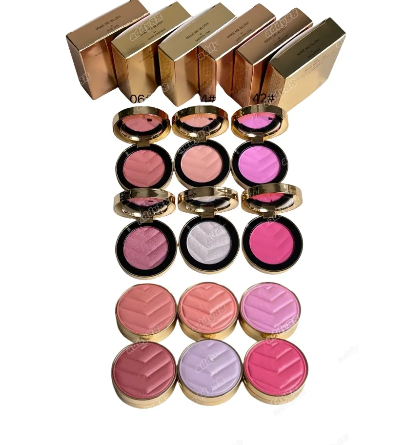 Face Makeup Leather Blush 6g Bold Blurring Blush... 