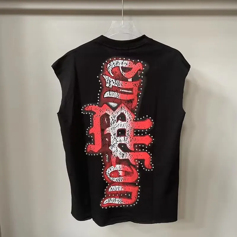 Designer Mens Hot Print Oversized Sleeveless... From Niuniuclothes 