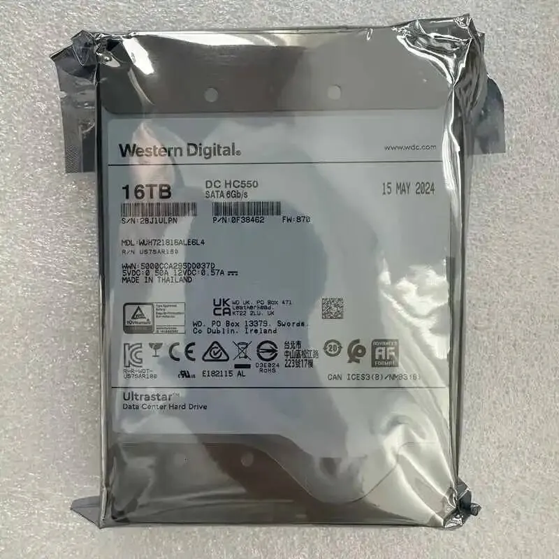 WD HC550 16TB Enterprise Server HDD For Data Storage | DHgate