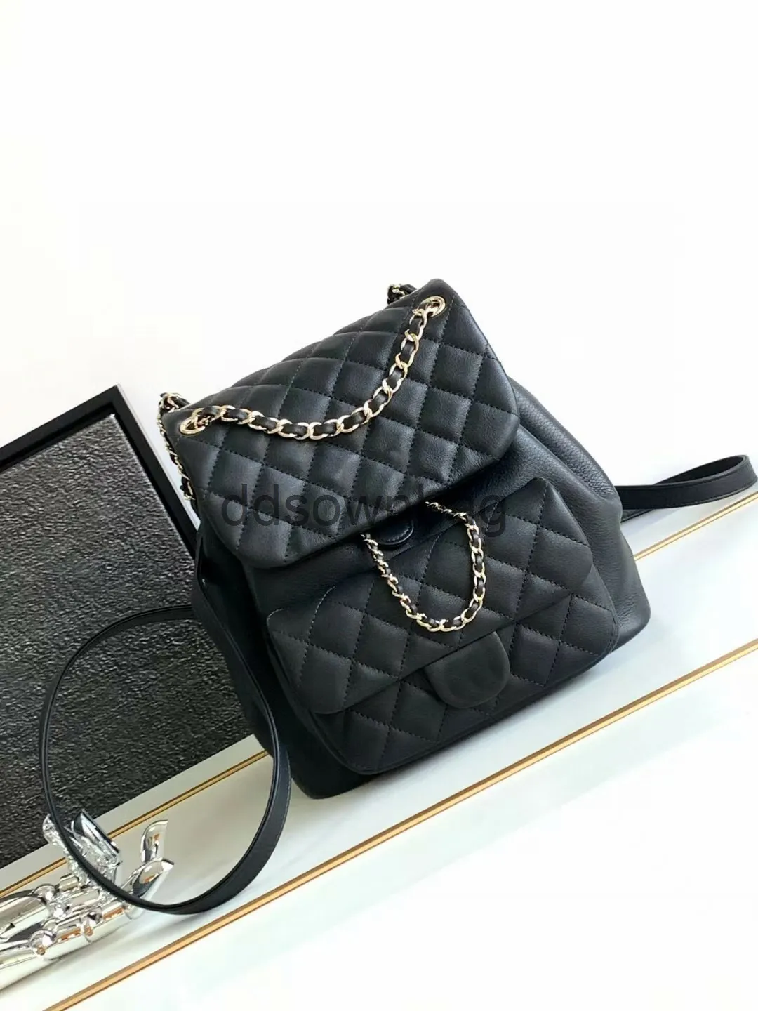 Diamante String Grab String Bag Diamante String Detail Satin Grab Bag ...