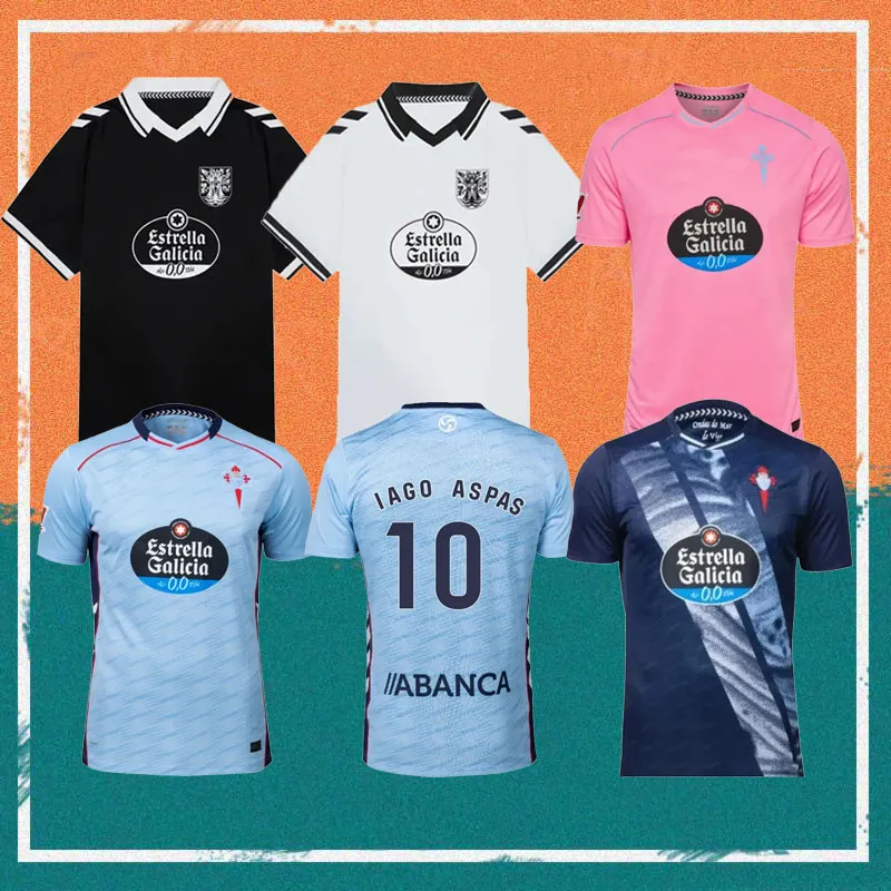 25/26 Special Celta Vigo IAGO ASPAS Soccer Jerseys 2025