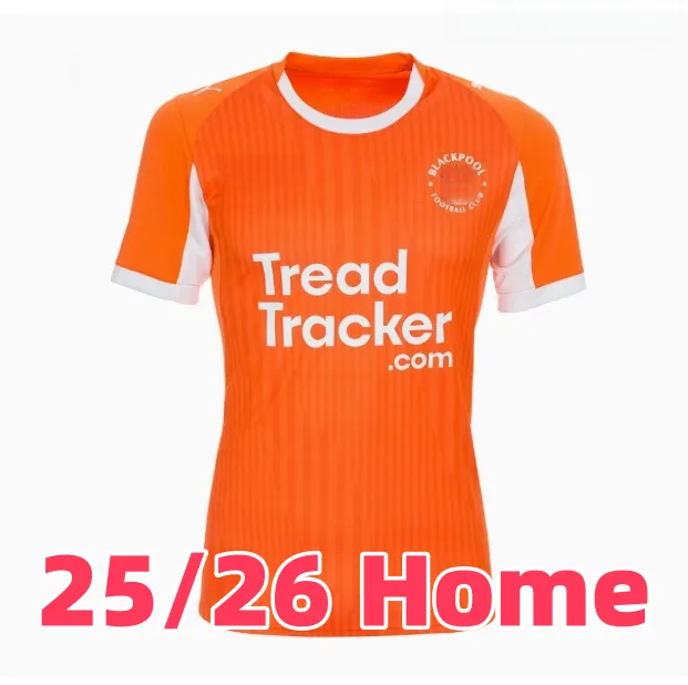 25 26 Blackpool FC Soccer Jerseys SILVERA FLETCHER From 41,73