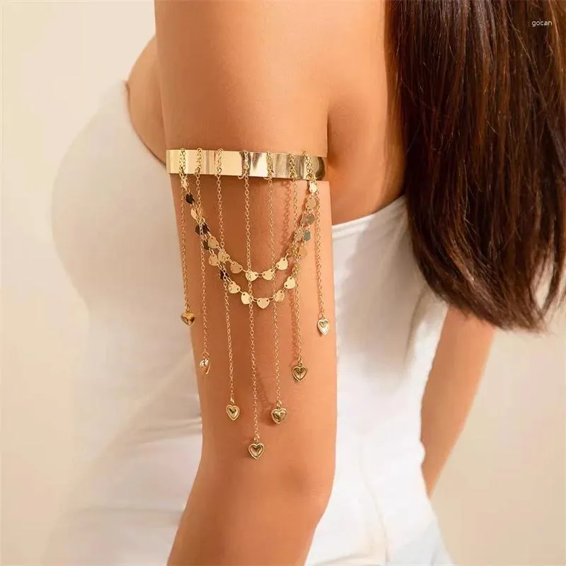 ゴールドカラー vintage オープン バングル