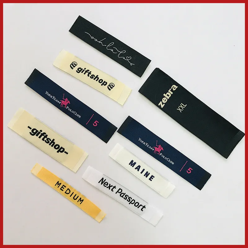 40% OFF Wholesale Clothing Collar Apparel Washable Woven Embroidered Label – Lowest Price