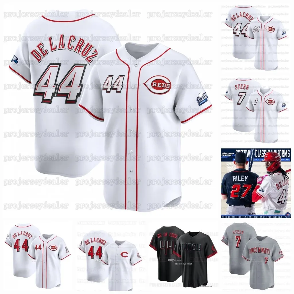 Cincinnati Reds 2022 2024 Jersey Featuring Elly De La Cruz