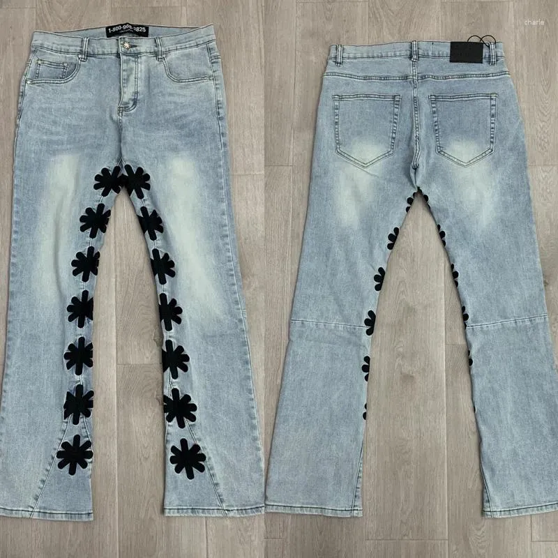 Men's Jeans: Lost Shadows Fashion All-Match Denim Pants with High