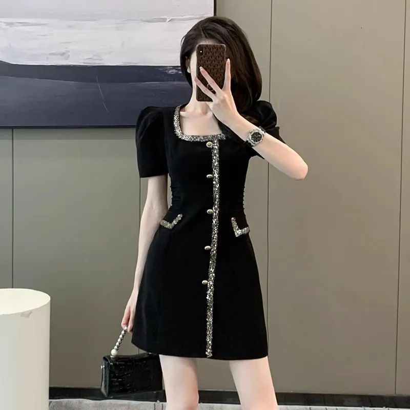 IOO Spring Women Wool Blend Dress Black Square Collar... From Charm_clothes, $25.64 | DHgate.Com IOO Spring Women Wool Blend Dress Black Square Collar... From Charm_clothes, $25.64 | DHgate.Com