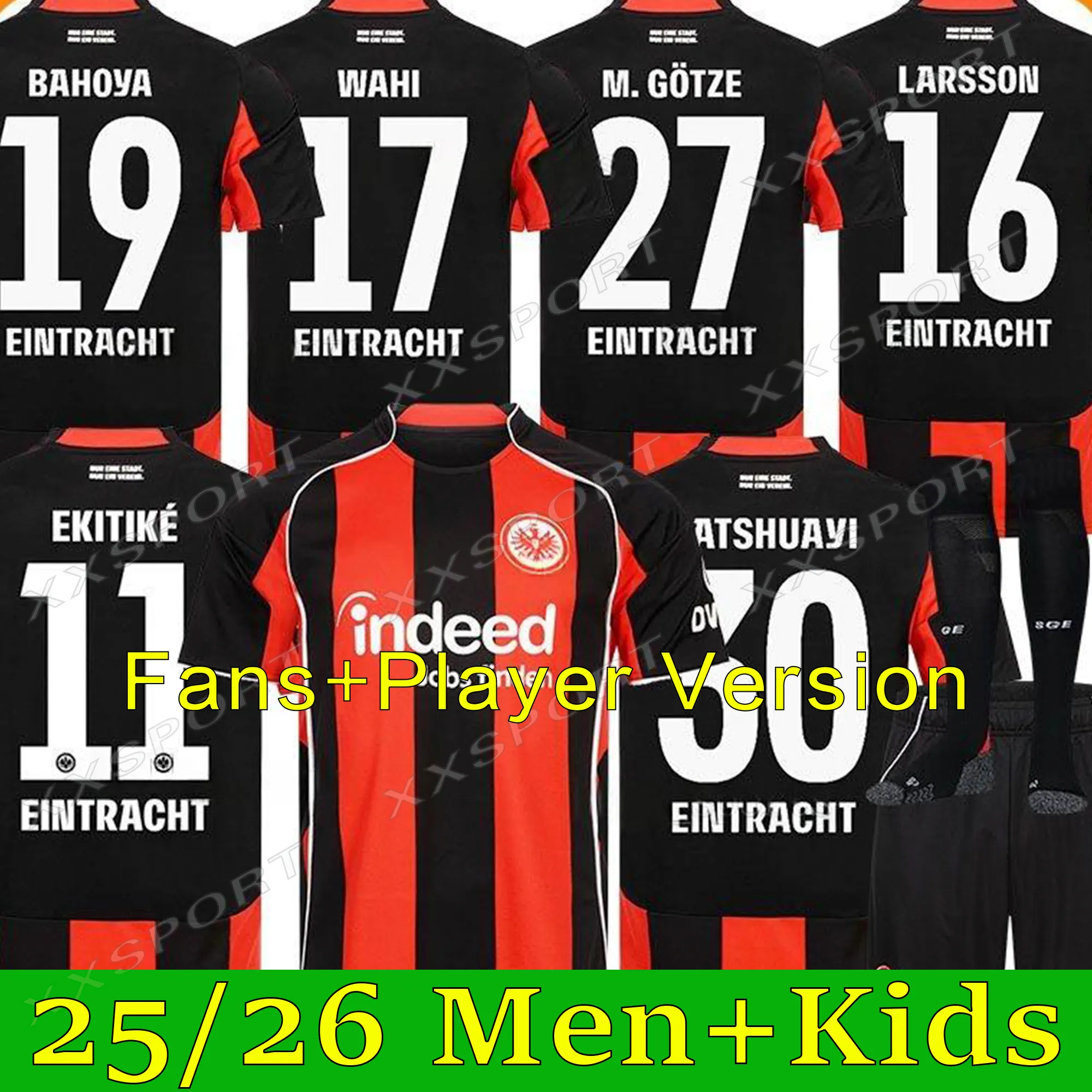 Eintracht Frankfurt 125th Anniversary Jersey 2025 Special Edition