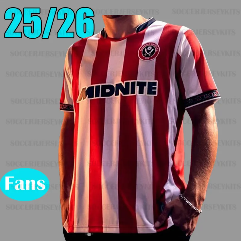 United Jerseys Sheffield Soccer Kit 25/26: Mens, From