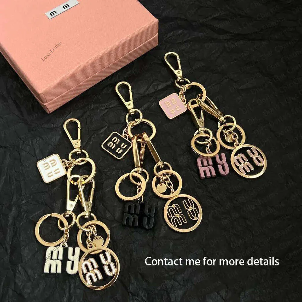 Luxury Mm Keyring Designer Keychain Bag Charm Fashion Trend M Car ...