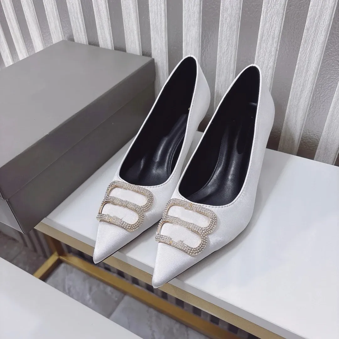 lady dress shoes wholesale China 100% Original Factory China Fancy Office Lady High Heel Shoes Wholesale Dress Shoes Women factory and manufacturers