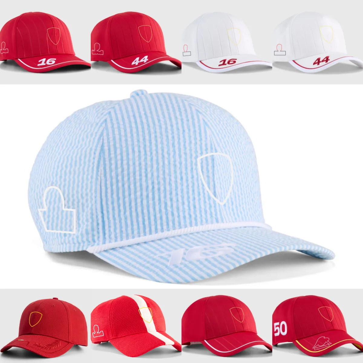 F1 2025 Team Racing Caps Classic Curved Brim... From Riding1, $8.32 ...