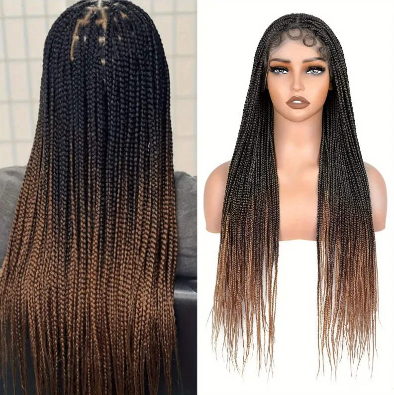 Boho Style 36 Full Lace Front Braided Lace Front... From Rainbowcutie ...