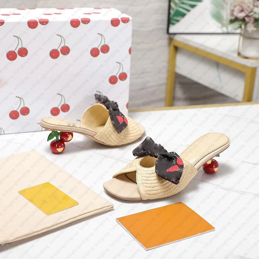 Takashi Murakami Womens Designer Sandals Woven From Liulinglong