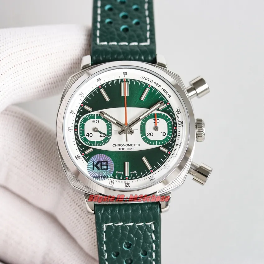 BLS Luxury Watches 38mm Top Time Martini Racing Chronograph