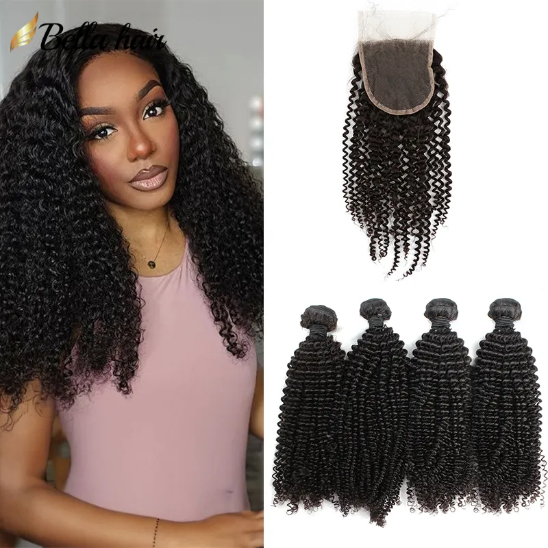 Bella Hair 100% Virgin Brazilian Kinky Curly Hair Bundles 3C  display picture 1