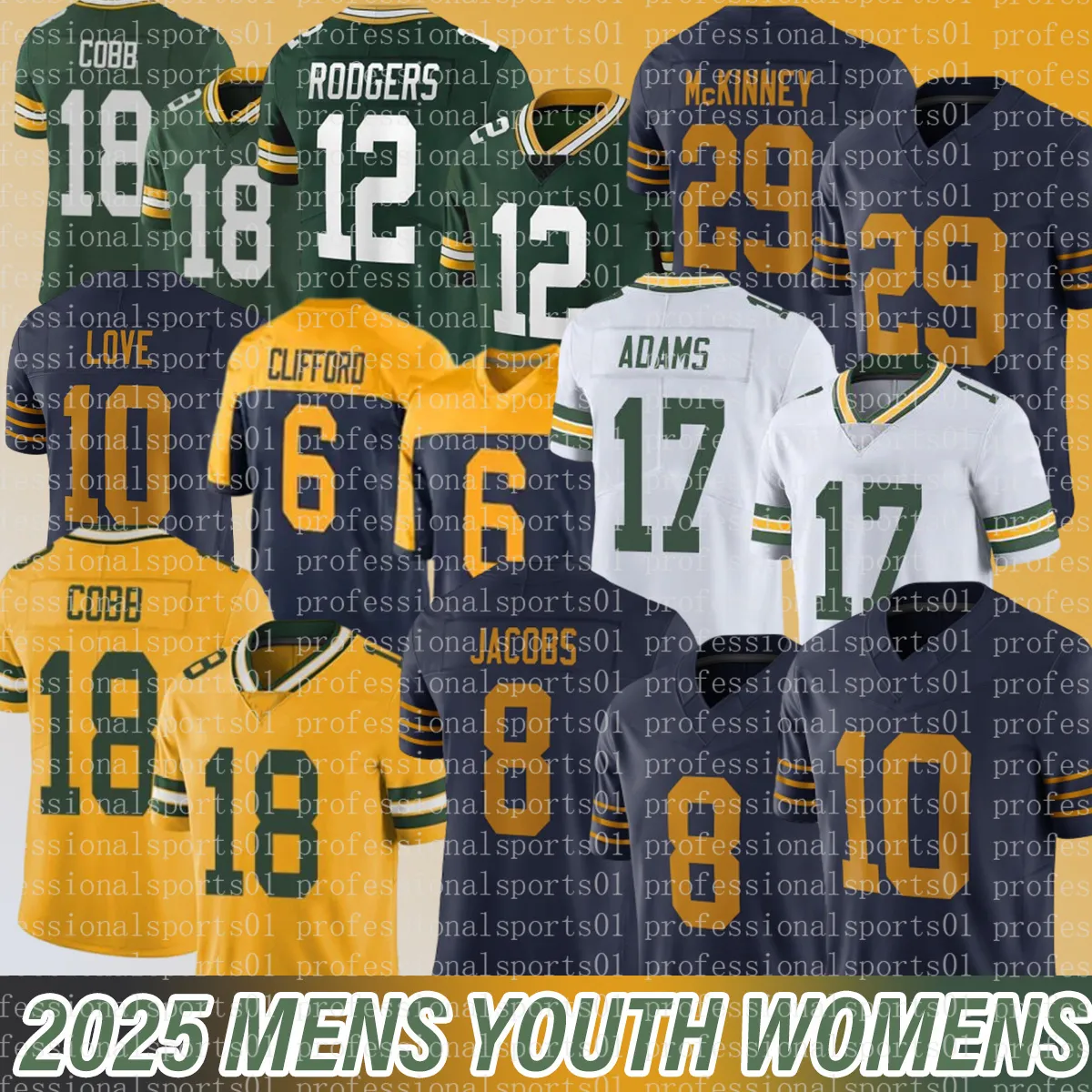 Save Big on Bulk Jordan Love Green Bay Packers Jersey Green BayS PackersS  Jersey PackersJersey Jordan Love Josh Jacobs Jayden Reed Romeo Doubs  Matthew