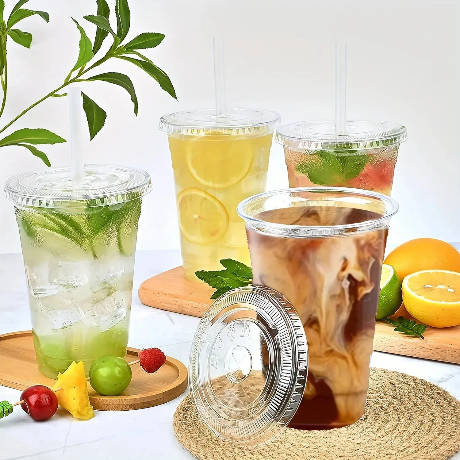 Plastic Cups With Lids For Cold Drinks 12oz &... From Daye10, $10.47 |  DHgate.Com