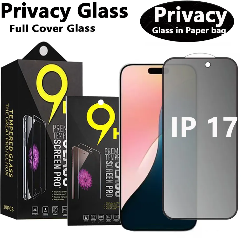 VERRE TREMPE IPHONE X-16 ANTI ESPION VITRE PROTECTION ECRAN